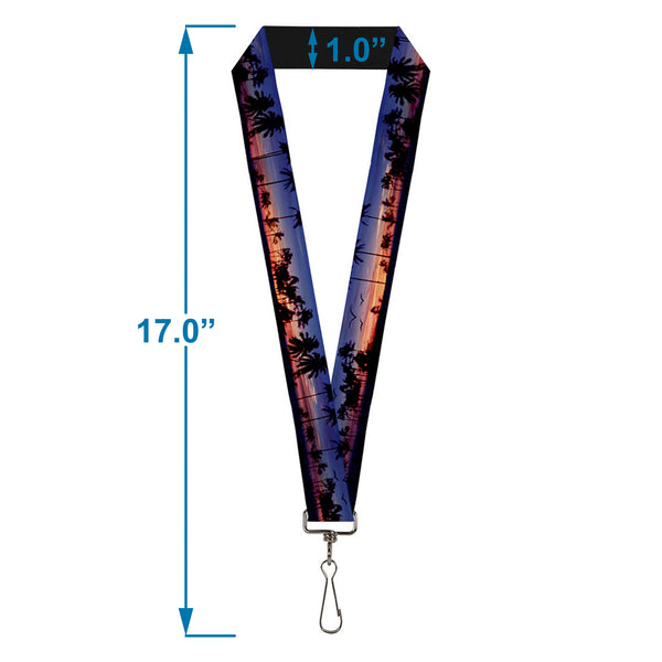 Buckle Down Lanyard - 1.0" - California Sunset