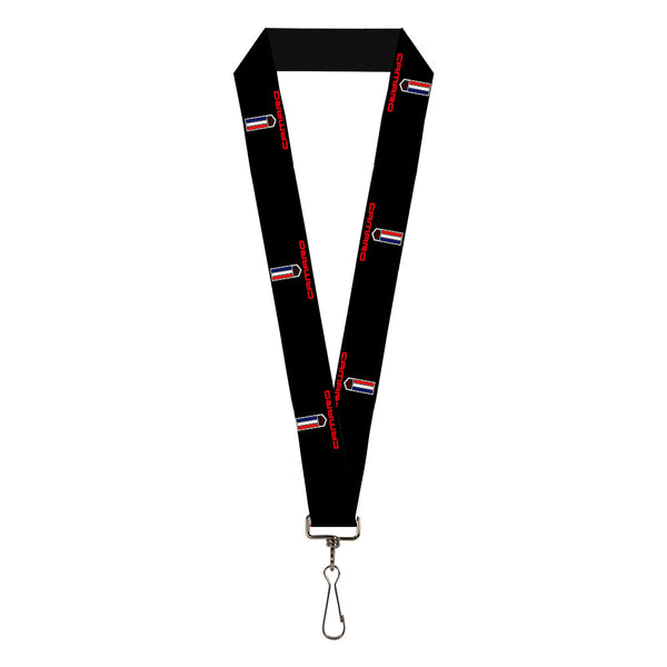 buckle down Lanyard - 1.0" - CAMARO Badge Logo REPEAT