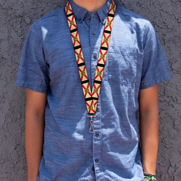 Buckle Down Lanyard - 1.0" - Florida Flags Black