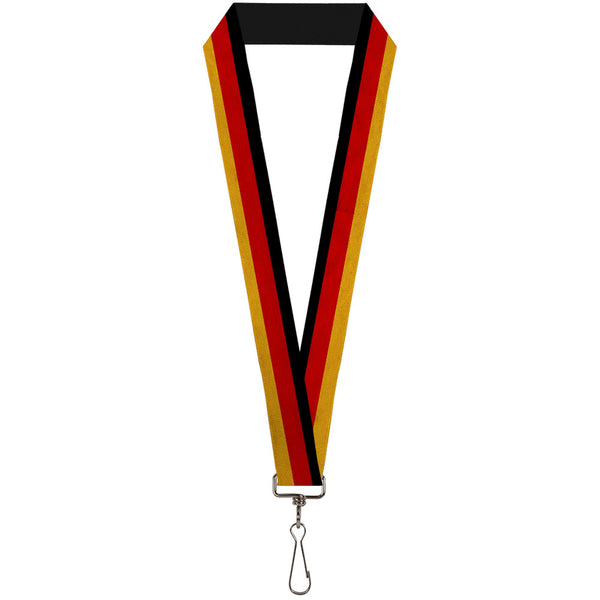 buckle down Lanyard - 1.0" - Germany Flag Weathered