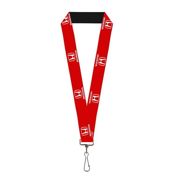 buckle down Lanyard - 1.0" - Honda Logo Red White