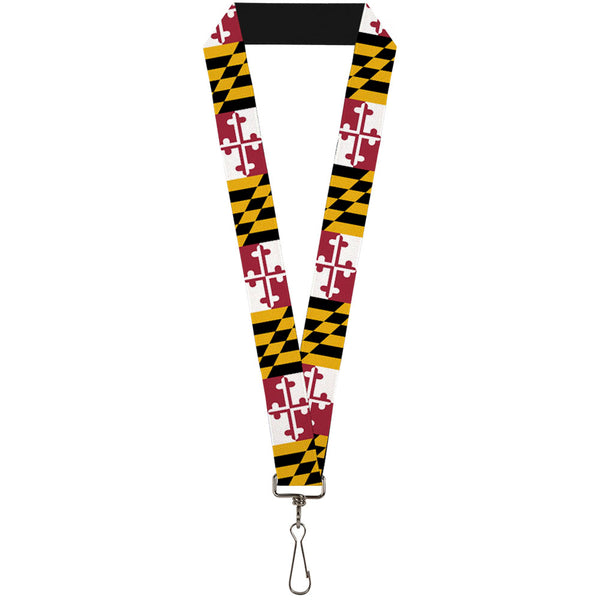 buckle down Lanyard - 1.0" - Maryland Flags