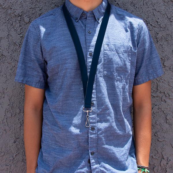 Buckle Down Lanyard - 1.0" - Navy