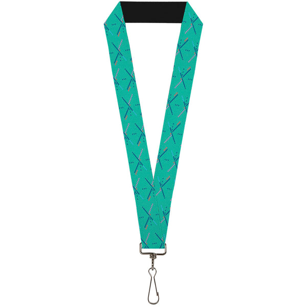 buckle down Lanyard - 1.0" - PDX Airport Carpet Old