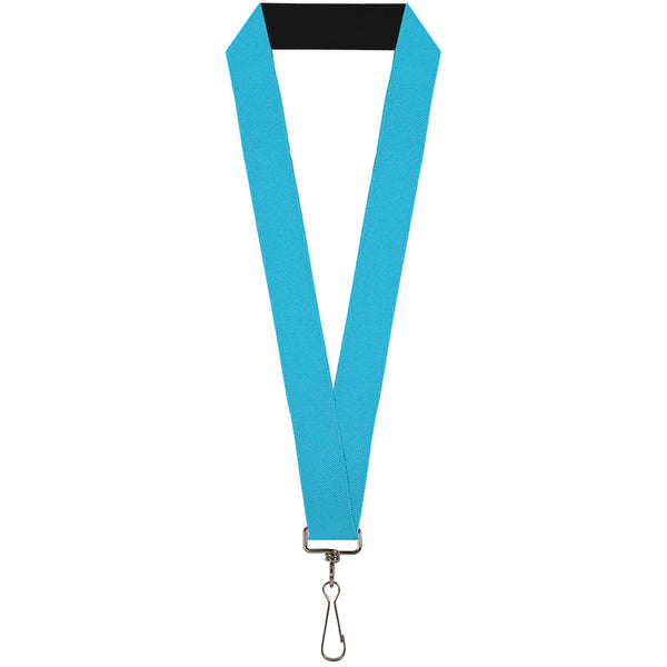 buckle down Lanyard - 1.0" - Solid Water Blue