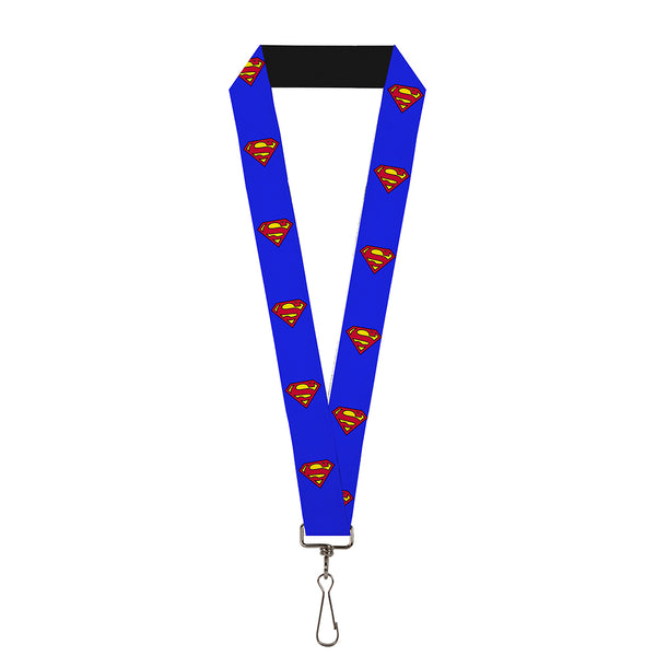 buckle down Lanyard - 1.0" - Superman Shield Blue
