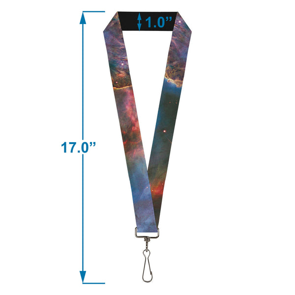 Buckle Down Lanyard - 1.0" - Supernova Space Collage