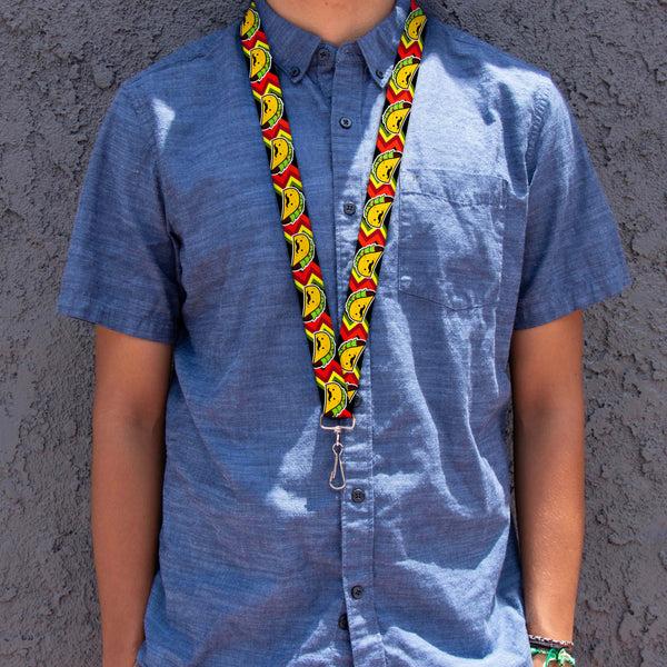 Buckle Down Lanyard - 1.0" - Taco Man