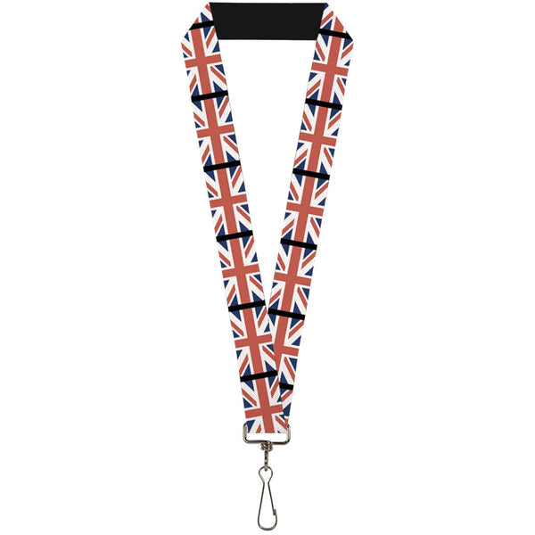 buckle down Lanyard - 1.0" - United Kingdom Flags