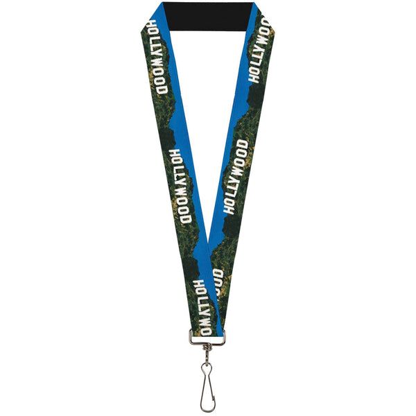 buckle down Lanyard - 1.0" - Vivid HOLLYWOOD Sign