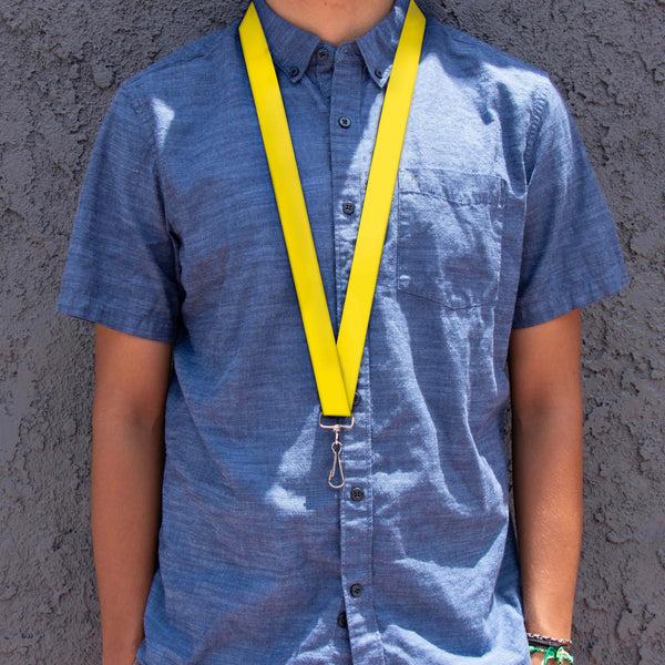 Buckle Down Lanyard - 1.0" - Yellow