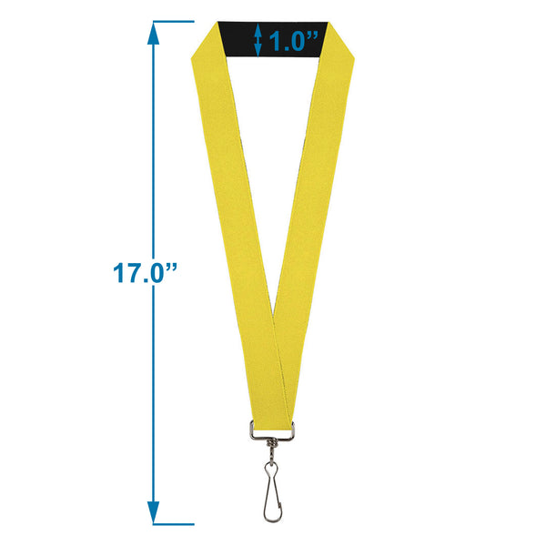 Buckle Down Lanyard - 1.0" - Yellow