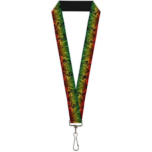buckle down Buckle-Down Lanyard - Marijuana Haze Rasta/Rasta