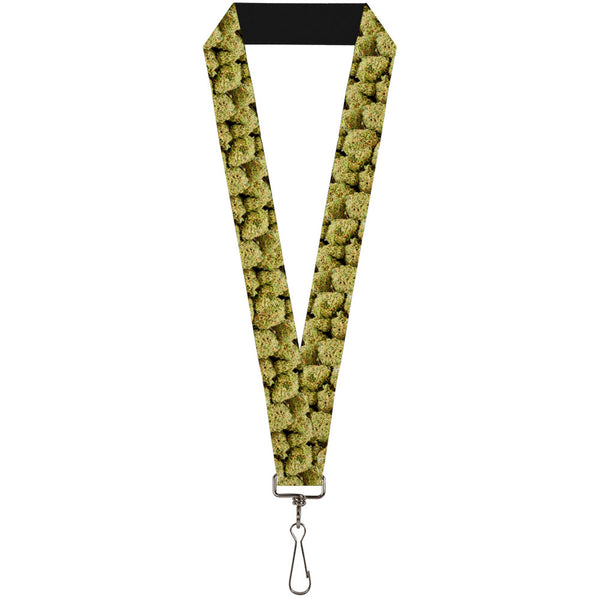 buckle down Buckle-Down Lanyard - Vivid Marijuana Nugs2 Stacked