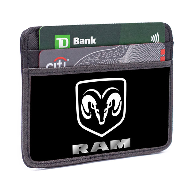 Buckle Down Weekend Wallet - Ram Logo Black White
