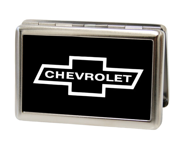 buckle down Business Card Holder - LARGE - 1965 CHEVROLET Bowtie FCG Black White