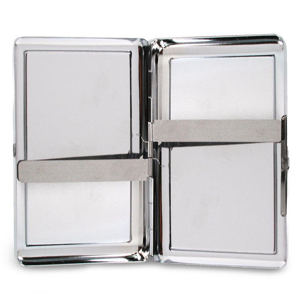 Buckle Down Business Card Holder - LARGE - CHEVROLET Bowtie Logo FCG Black Silver Gold White