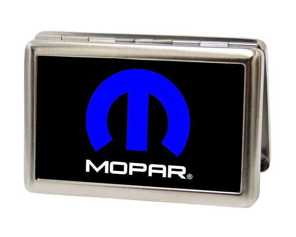 buckle down Business Card Holder - LARGE - MOPAR Logo FCG Black Blue White