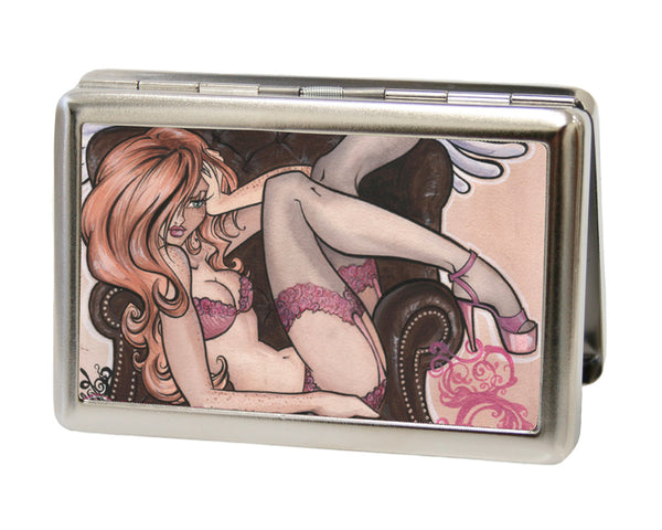 buckle down Business Card Holder - LARGE - The Librarian FCG