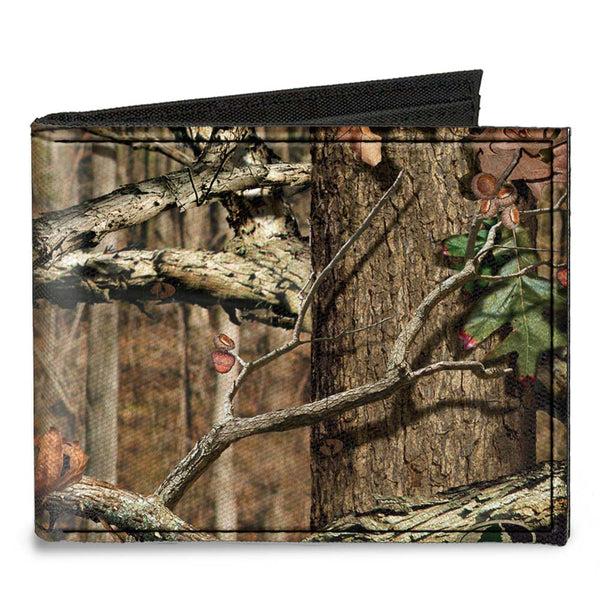 buckle down Canvas Bi-Fold Wallet - Mossy Oak Break-Up Infinity