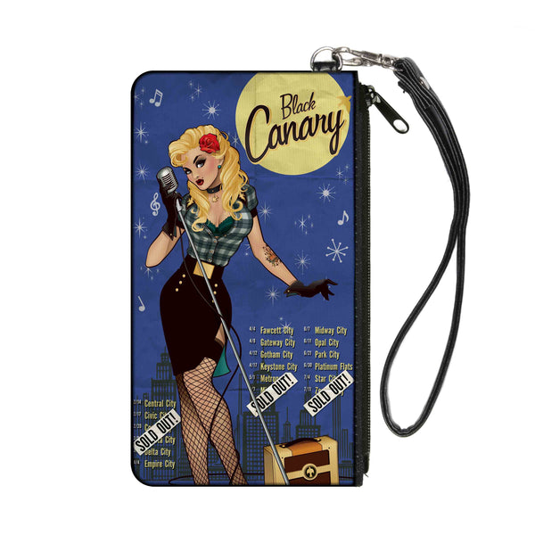 buckle down Canvas Zipper Wallet - SMALL - BLACK CANARY Bombshell Variant Cover SOLD OUT Poster/Skyline