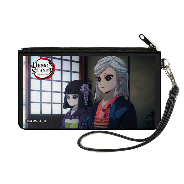 buckle down Canvas Zipper Wallet - SMALL - DEMON SLAYER Kiriya and Amane
