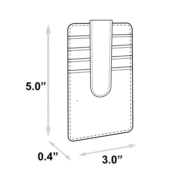 Buckle Down Cheech And Chong Vegan Leather Wallet ID Card Holder Faces Multi Color Tie Dy