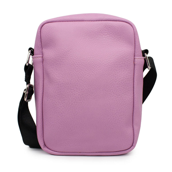 Buckle Down Crossbody Wallet - Invader Zim GIR Riding Piggy Pose Pink