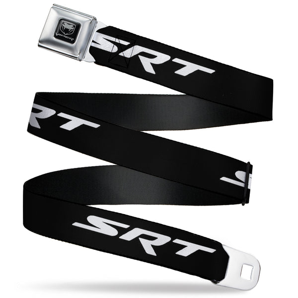 buckle down Dodge Viper Seatbelt Belt - SRT Black/Red/White Webbing