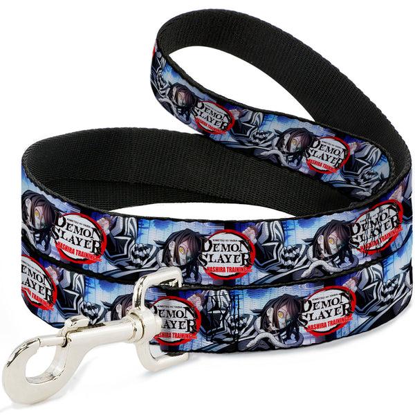 buckle down Dog Leash - DEMON SLAYER Obanai Iguro Pose and Title Logo
