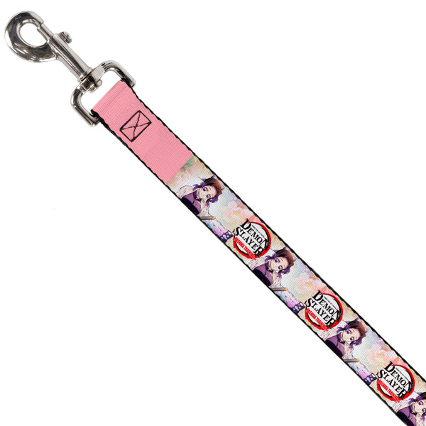 Buckle Down Dog Leash - DEMON SLAYER Shinobu Kocho Pose And Title Logo