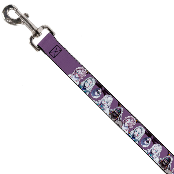 Buckle Down Dog Leash - Demon Slayer The Spider Family Poses Purple