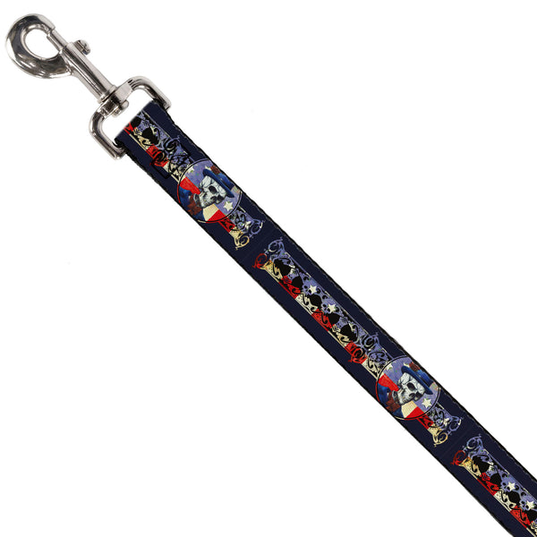 Buckle Down Dog Leash - Grateful Dead Dave's Picks Skeleton Americana Bonus Art
