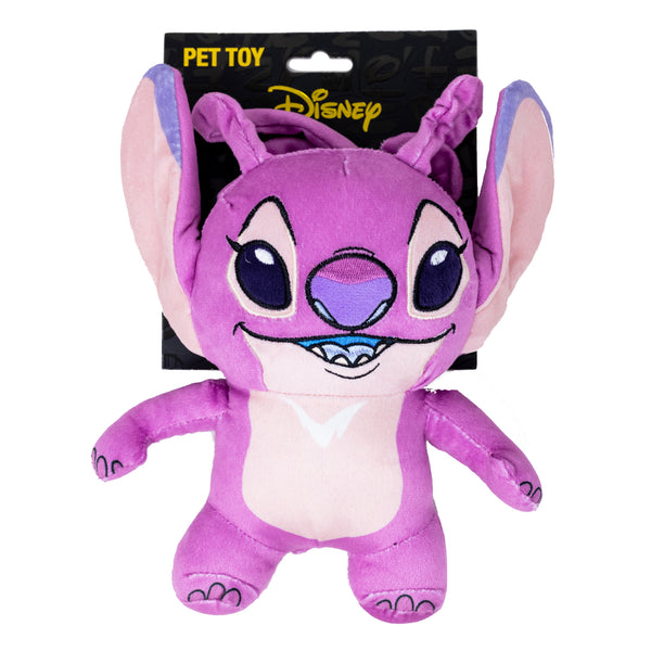 Buckle Down Dog Toy Squeaker Plush - Lilo And Stitch Angel Smiling Full Body Standing Pose