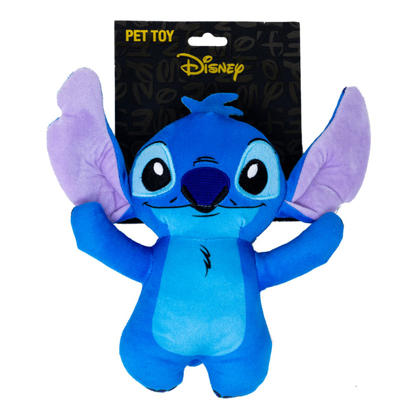 Buckle Down Dog Toy Squeaker Plush - Lilo And Stitch Stitch Arms Up Full Body Standing Pose