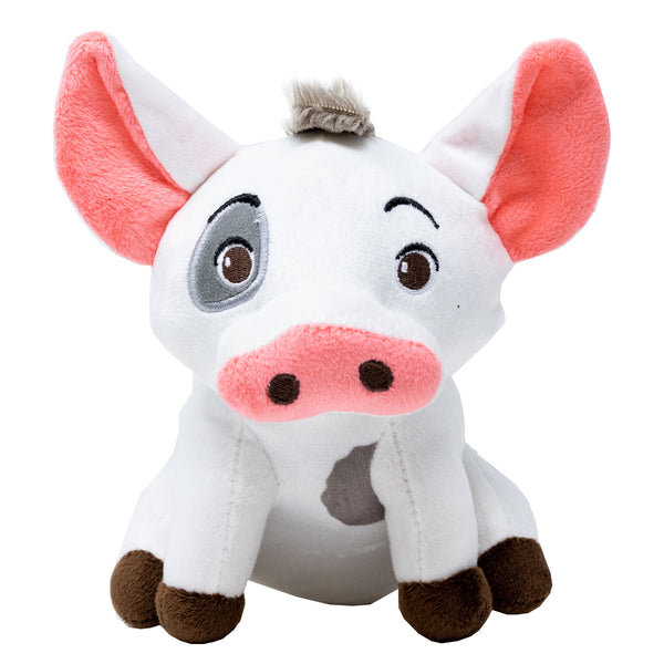 buckle down Dog Toy Squeaker Plush - Moana Pua Full Body Sitting Pose