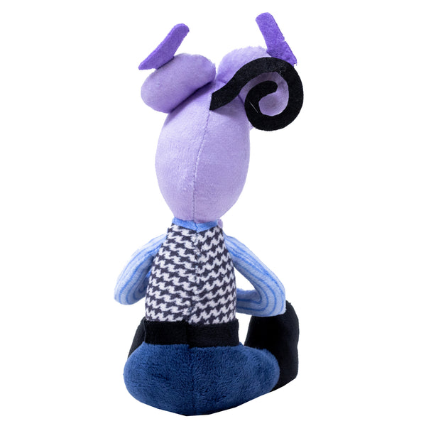 Buckle Down Dog Toy Squeaker Plush - Pixar Inside Out Fear Full Body Pose