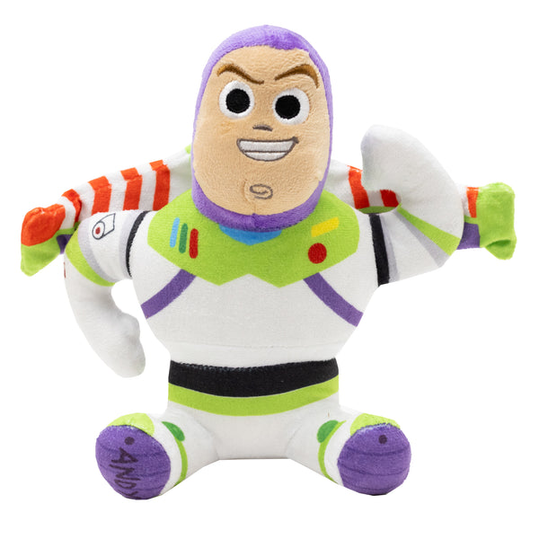 buckle down Dog Toy Squeaker Plush - Pixar Toy Story Buzz Lightyear Full Body Pose