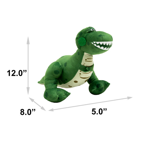 Buckle Down Dog Toy Squeaker Plush - Pixar Toy Story Rex Full Body Pose