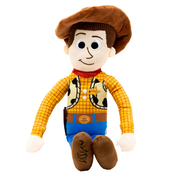 buckle down Dog Toy Squeaker Plush - Pixar Toy Story Woody Full Body Pose