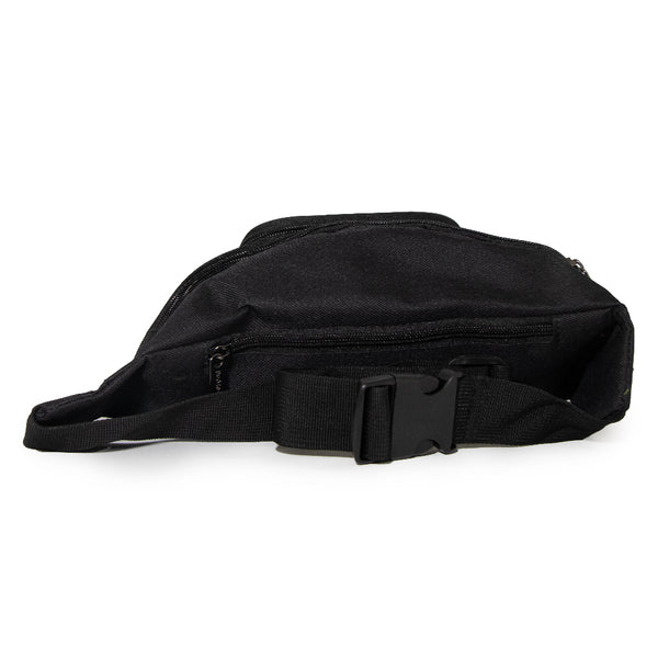 Buckle Down Fanny Pack - Batman Bat Signal Black Yellow
