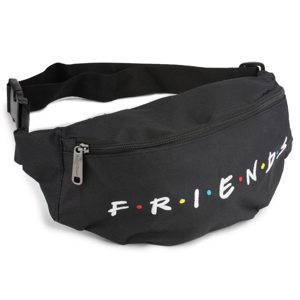 buckle down Fanny Pack - FRIENDS Logo Black White Multi Color