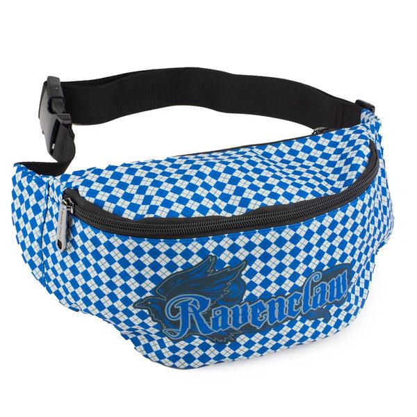 buckle down Fanny Pack - Harry Potter Ravenclaw Eagle with Shield Argyle Gray Blue
