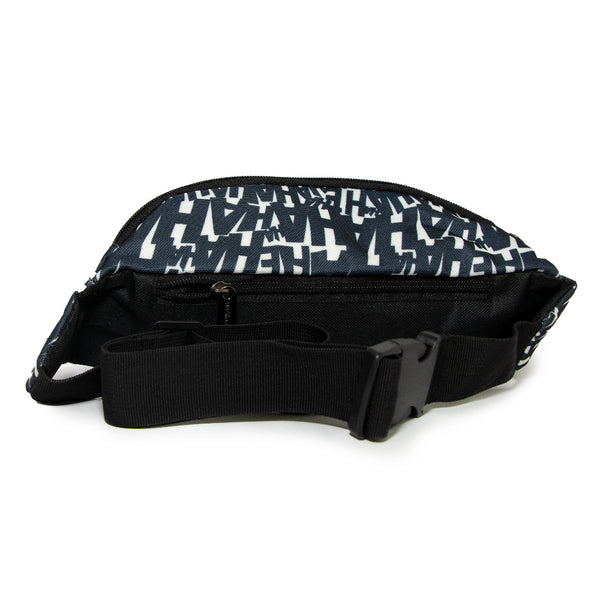Buckle Down Fanny Pack - Joker The Killing Joke Holding Head Pose HAHAHA White Black