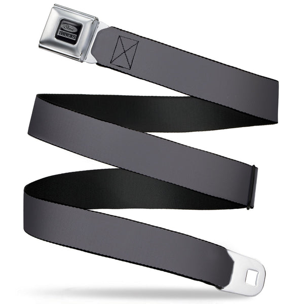 buckle down Ford Trucks Seatbelt Belt - Charcoal Webbing