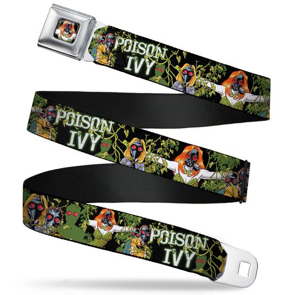 buckle down Gas Masked POISON IVY Full Color Seatbelt Belt - Detective Comics Issue #752 Cover Gas Masked POISON IVY Webbing