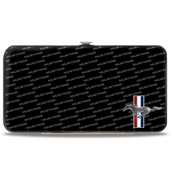 buckle down Hinged Wallet - Ford Mustang w Bars CORNER w Text