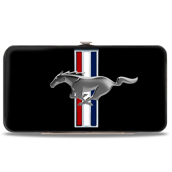 buckle down Hinged Wallet - Ford Mustang w Bars Logo CENTERED