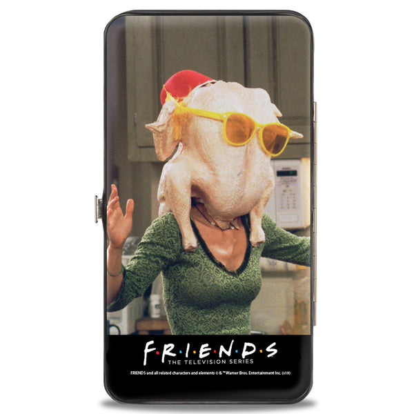 Buckle Down Hinged Wallet - FRIENDS Monica's Turkey Head + Chandler Vivid Pose