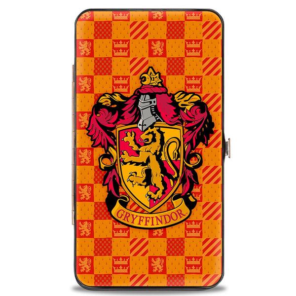 buckle down Hinged Wallet - Harry Potter GRYFFINDOR Crest Heraldry Checkers Golds Reds